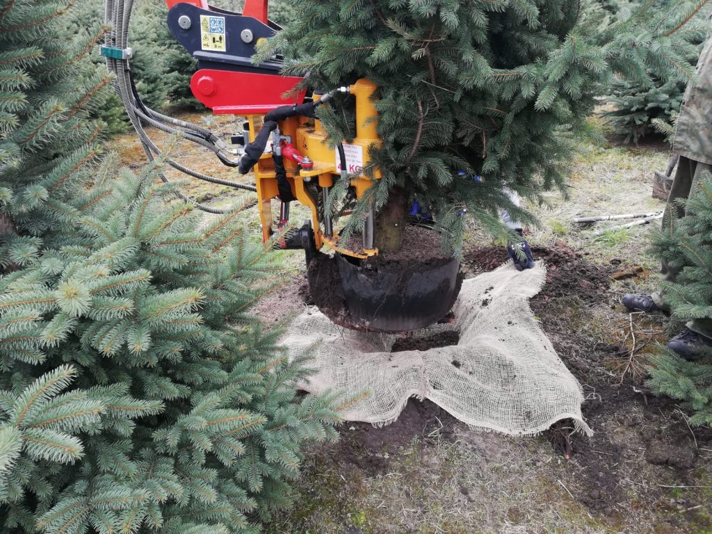 Usługi kopania drzewek oraz balotowanie